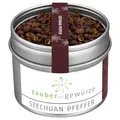 Zauber der Gewürze Szechuan Pfeffer – Exotische Pfefferkörner mit zitronigem Aroma und leichter Schärfe, ideal für Huhn, Enten- und Wokgerichte, 35 g