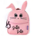 Milk&Moo Chancin Kinder Rucksack, Netter Kinderrucksack für Mädchen und Jungen, Niedlicher Tier Rucksack für Kindergarten, Vorschulrucksack für Kleinkind, Plüsch, rosa, 3-6 Jahren (Häschen)