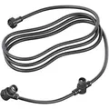 ledscom.de 2-fach Verteiler für Stecksystem NEMO (IP44), 3,1 m, schwarz matt
