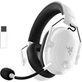 Razer BlackShark V2 Pro - Kabelloses Premium-Esports-Headset (HyperSpeed Wireless Technologie, Triforce Titanium 50mm Treiber, HyperClear Supercardioid Mikrofon) Weiß