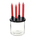 Kerzenhalter Glas Deko Stabkerzenhalter H11cm Ø10cm