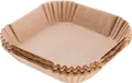 Adler AD 6731 Papiereinlagen für Heißluftfritteuse, 100 Stück, 16 × 16 × 4,5 cm