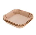 Adler Backpapier AD 6731 Papiereinlagen für Heißluftfritteuse, 100 Stück, Temperaturbeständig, Antihaftbeschichtet, öl- & wasserbeständig