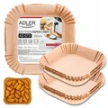 200x Airfryer-Kartuschen, 16x16cm Papierkartuschen für fettarme