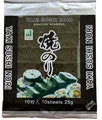 Nori Algenblätter geröstet 10x25g Sushi Nori Noriblätter 10 Blätter MHD 14/4/26