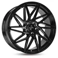 1x KESKIN WHEELS KT20 FUTURE black painted 8.5Jx19 5x114.3 ET40