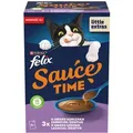 Felix Sauce Time Karma Ergänzungsfutter für ausgewachsene Katzen 6x40g