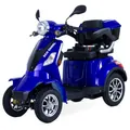 ECO Engel 510, Elektromobil/Seniorenmobil 4 Rad Blau, Seniorenfahrzeug, 1000 Watt, 25 km/h
