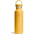 Hydro Flask 21oz Standard Flex Cap Isolierflasche (Größe 0.621L, gelb)