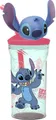 3D Original Disney Stitch Glas In Plastik Für Kinder Mit 360 Ml. DISNEY