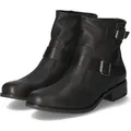 Paul Green Washed Calf Damen Stiefelette in Schwarz, Größe 4 - Schwarz - 37
