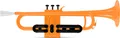 Classic Cantabile KTP-30OR MardiBrass Kunststoff Bb-Trompete Orange