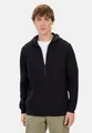 camel active Strickjacke mit Reißverschluss Langarm Kapuze