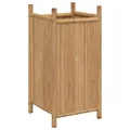 Pflanzkübel Blumenkübel Pflanzcontainer Pflanzgefäße 40x40x80 Cm Bambus