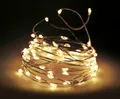 Draht Lichterkette 795 cm 160 LED - warm weiß - Außen Deko 8 Funktionen Timer