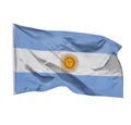 PHENO FLAGS Flagge Argentinien Flagge 90 x 150 cm Argentinische Fahne Nationalfahne (Hissflagge für Fahnenmast), Inkl. 2 Messing Ösen