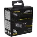 Nitecore HA15 UHE LED Kopflampe, Stirnlampe, Headlamp, max. 400 Lumen, Li-Ion