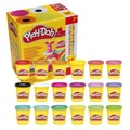 15,68 EUR/kg Play-Doh Knete 18er Fantasiepack 18 Farben, 18 Dosen je 85g ab 2+
