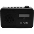 Elan One2 Dab+/fm Portable Radio Mit Bluetooth 5.1 (lcd-display, 10 Tasten De Speicher, Stromversorgung Durch 4 Aa-batterien) Black Charcoal - Pure
