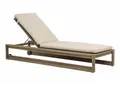 AppleBee Apple Bee Antigua Gartenliege Teak coastal mit Kissen und verstellb. Rückenteil 8718091515762