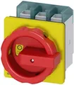 Siemens 3LD2704-0TK53. AC Eingangsfrequenz: 50/60 Hz, Nominale Stromabgabe: 100 A, Schaltleistung: 2000 A. Produktfarbe: Rot, Gelb. Breite: 90 mm, Tiefe: 112,5 mm, Höhe: 107 mm (3LD27040TK53)