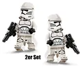 LEGO® STAR WARS CLONE TROOPER IM DOPPELPACK NEU & UNBENUTZT 2 STÜCK STORMTROOPER