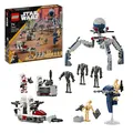 Lego Lego Star Wars 75372 Klon Trooper und Battle Droid Battle Pa