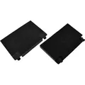 Aktivkohlefilter geeignet für Roblin 5403001 (2St.) - Silber/Schwarz
