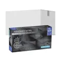 ARNOMED Nitril Midnight Black Einmalhandschuh, puderfrei, schwarz 391-XL , 1 Karton = 10 Packungen à 100 Stück, Größe XL