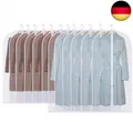 GoMaihe 12 Stück Kleidersack Anzug Lange, 60 x 120/100cm Rand Transparent