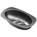 Kaiser 2300650302 Brotform oval 32cm Brot Back F, anthrazit