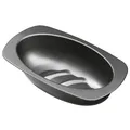 Kaiser 2300650302 Brotform oval 32cm Brot Back F, anthrazit