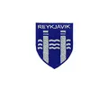 Aufnäher, bestickt, für Rucksack, Motiv: Wappen des Landes, Reykjavík Island, Flagge