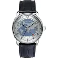 Zeppelin 8596-3 Herrenuhr Friedrichshafen GMT Automatik 42mm 5ATM - Schwarz