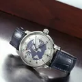 Zeppelin Friedrichshafen Automatik Herrenuhr 8596-3 Blau