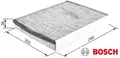 BOSCH 1987432598 Filter für Innenraumluft Innenraumfilter Filter