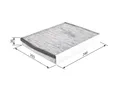 NEU - BOSCH 1987432598 Filter, Innenraumluft für FORD VOLVO