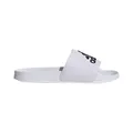 Adidas Adilette Shower Slide Badelatschen Badeschlappen Sandale weiß/schwarz GZ3775, Schuhgröße:47 EU