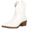 Elara Western Boots Damen im minimalistischen Cowboy-Style Cowboystiefel weiß 37 EU