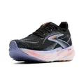 Brooks Damen Glycerin 22 Sneaker, Black/Blue Heron/Orange, 40 EU