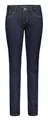 MAC Damen Straight Leg Straight Jeans Carrie Pipe 0380L, Einfarbig, Gr. W42/L32, Blau (Dark D801)