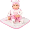 Small Foot Puppe Hanna inkl. ausziehbarer Bekleidung, Schnuller und  (US IMPORT)