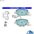 BREMSBELAGSATZ SCHEIBENBREMSE 13.0470-2768.2 FÜR ALFA ROMEO GIULIETTA/Van 2.0L