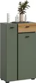 welltime Midischrank VANN, Höhe 91cm, 2 Türen, 1 Schubkasten, 7 Fächer, viel Stauraum (individuell mit weiteren Artikel der Serie VANN kombinierbar) Standschrank, Kommode, Schrank, Badschrank, Universalschrank, Bad