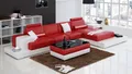 Ledersofa Couch Wohnlandschaft Ecksofa Eck Garnitur Design Modern Sofa L6004C