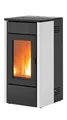 Pelletofen MCZ May 7 kW Stahl Gusseisen Kamin Pelletsofen Pelletkaminofen Holz