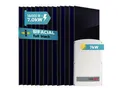 SUNNIVA® 7.0 kW Solaranlage, 14x 500 W Solarmodule Fullblack Bifacial, Wechselrichter SolarEdge SE7K (3-phasig)