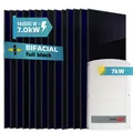 SUNNIVA® 7.0 kW Solaranlage, 14x 500 W Solarmodule, SolarEdge SE7K (3-phasig)