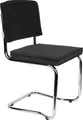 2er Set Zuiver Ridge Rib Kink Esszimmerstuhl Stahl/Polyester stapelbar