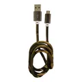 5er Set LC-C-USB-MICRO-1M-5 USB A zu Micro-USB Kabel, Camouflage grün, 1m